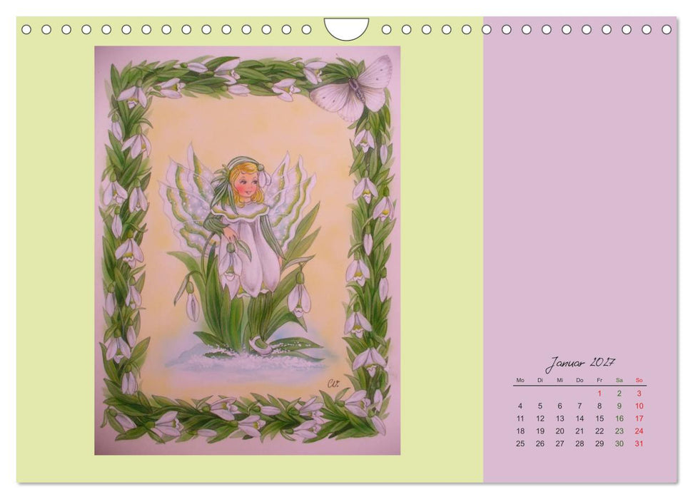 Blumen Elfen (CALVENDO Wandkalender 2027)