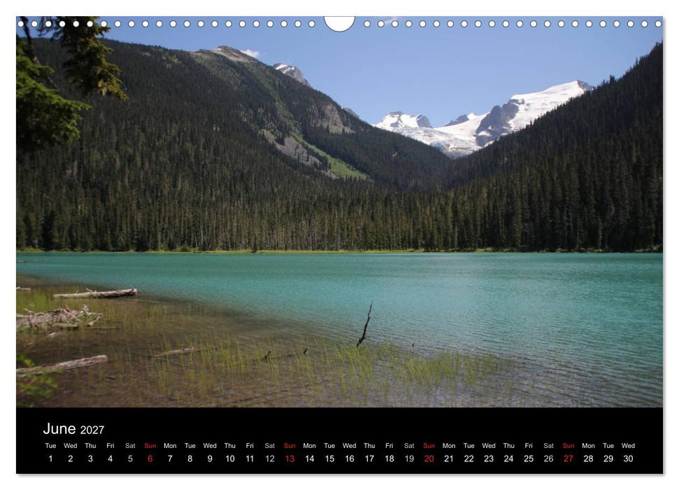 From Pacific to the Mountains 2027 (CALVENDO Monthly Calendar 2027)