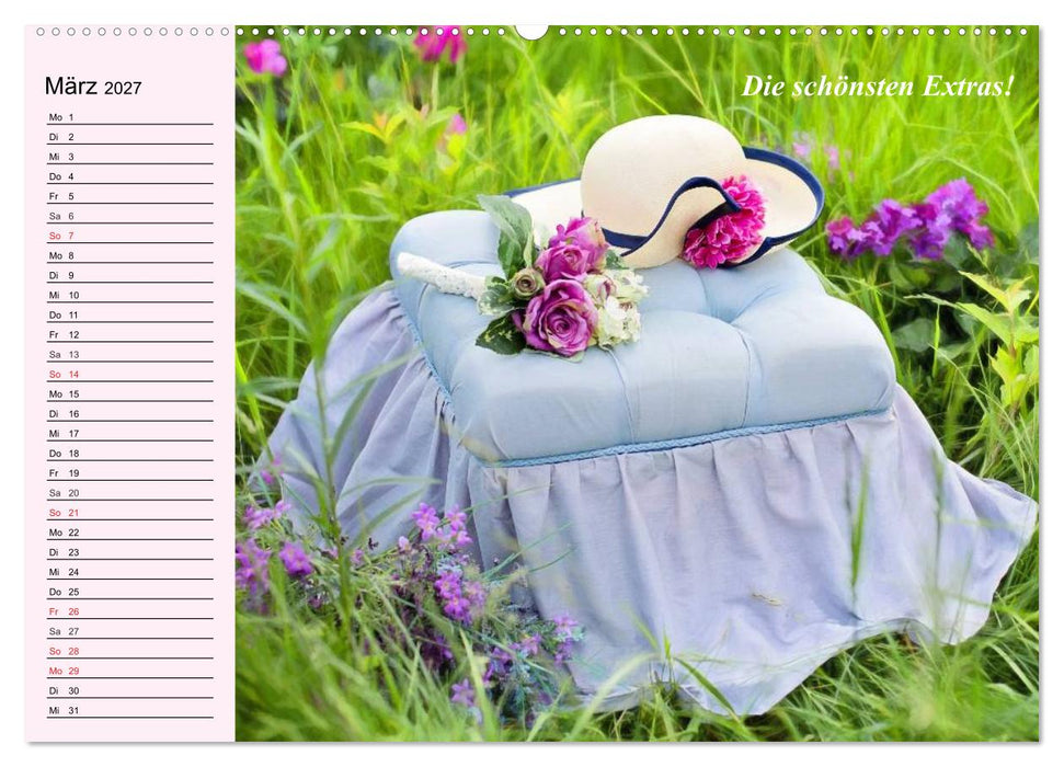Der Freundinnen-Kalender. Was ich mir für dich wünsche! (CALVENDO Premium Wandkalender 2027)
