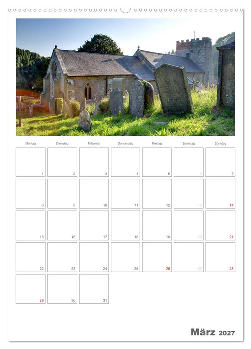 Eine Reise durch Wales (CALVENDO Premium Wandkalender 2027)
