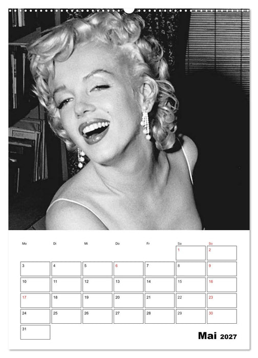 Marilyn Monroe. Weltstar und Sexsymbol (CALVENDO Wandkalender 2027)