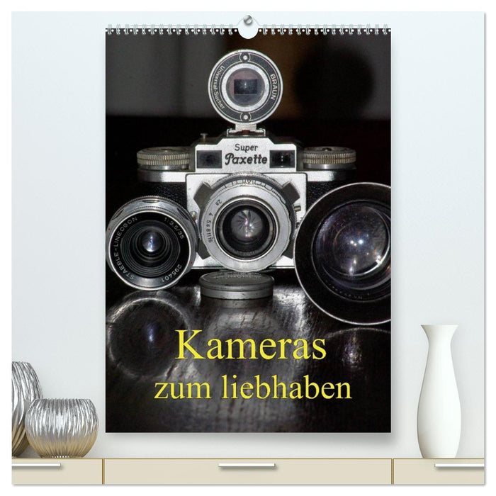 Kameras zum liebhaben (CALVENDO Premium Wandkalender 2027)