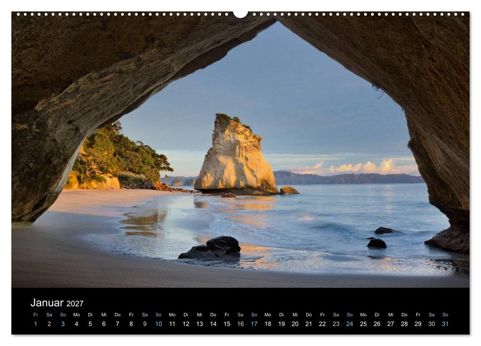 Traumziel Neuseeland 2027 (CALVENDO Wandkalender 2027)