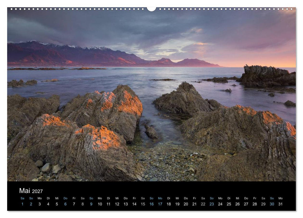 Traumziel Neuseeland 2027 (CALVENDO Wandkalender 2027)