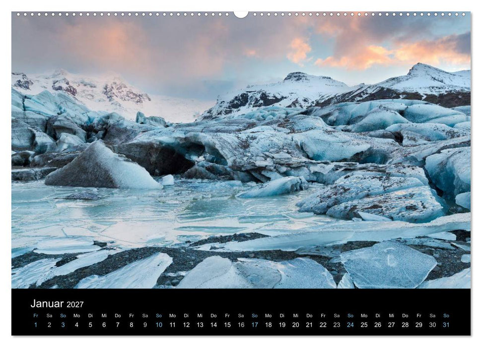 Traumziel Island 2027 (CALVENDO Wandkalender 2027)