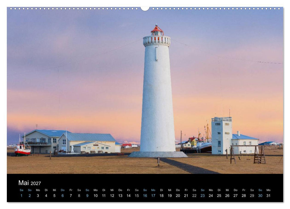 Traumziel Island 2027 (CALVENDO Wandkalender 2027)