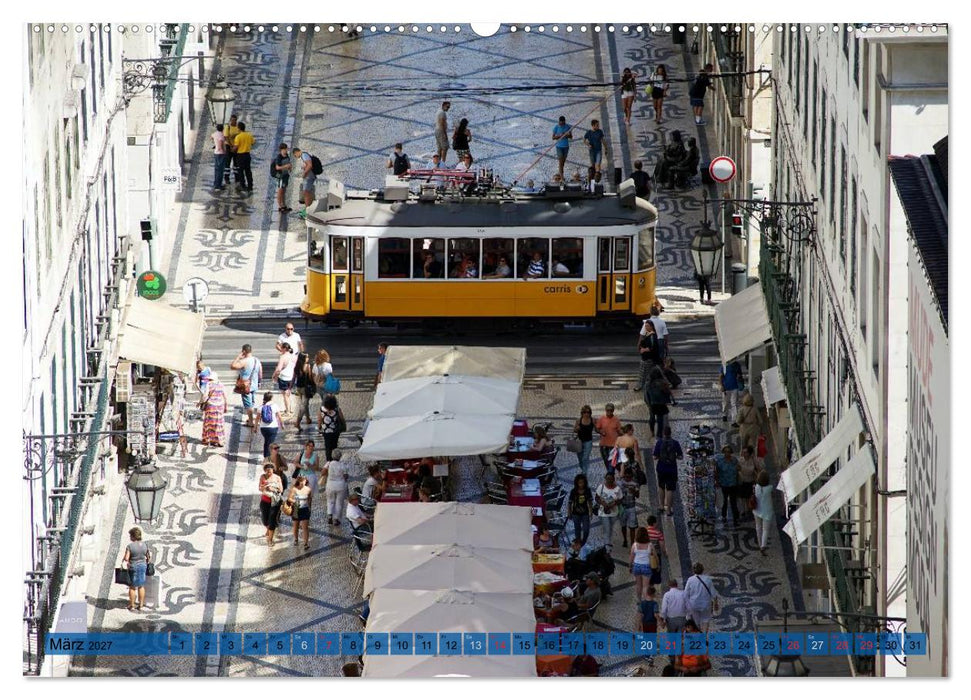 BlickPunkt Lissabon (CALVENDO Premium Wandkalender 2027)