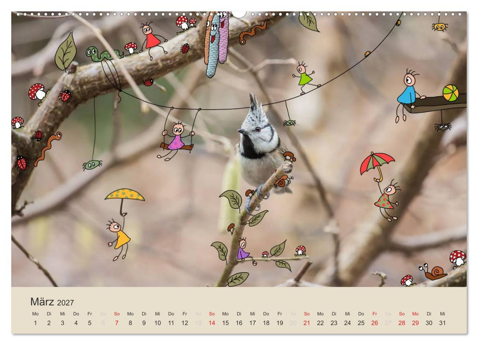 Das Leben der kleinen Pankies (CALVENDO Wandkalender 2027)