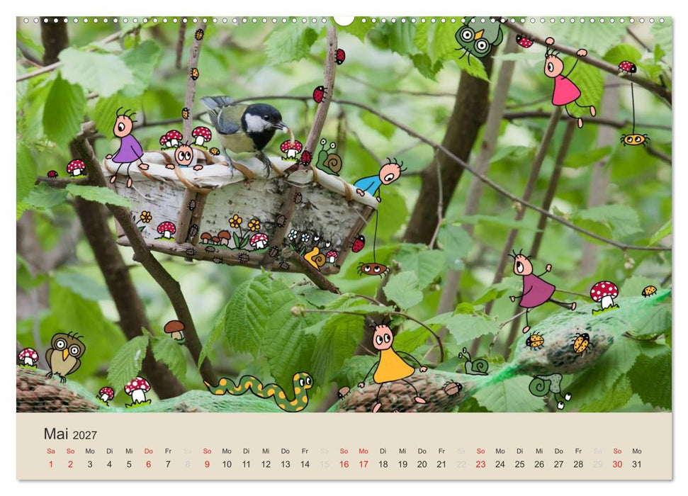 Das Leben der kleinen Pankies (CALVENDO Wandkalender 2027)