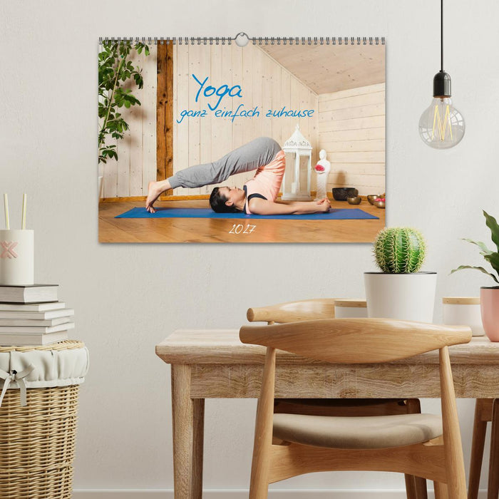Yoga - ganz einfach zuhause (CALVENDO Wandkalender 2027)