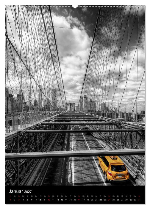 New York Colorkey (CALVENDO Wandkalender 2027)