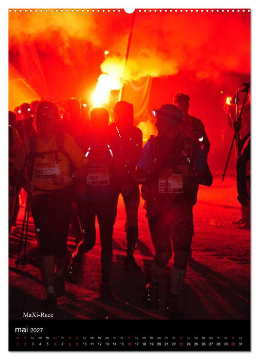 Trail Running Passion et émotion (CALVENDO Calendrier supérieur 2027)