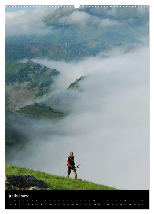 Trail Running Passion et émotion (CALVENDO Calendrier supérieur 2027)