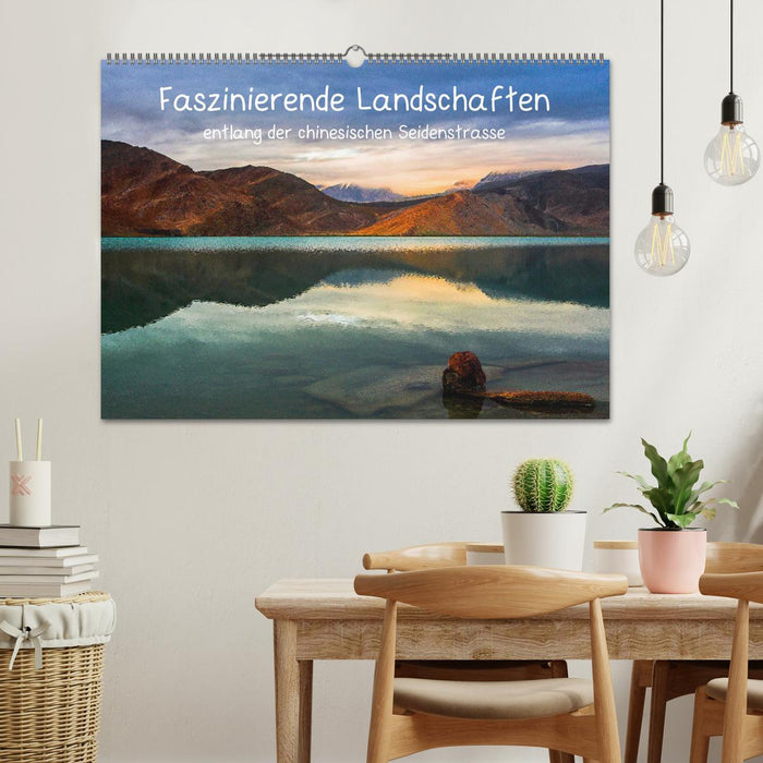 Faszinierende Landschaften entlang der chinesischen Seidenstrasse (CALVENDO Wandkalender 2027)