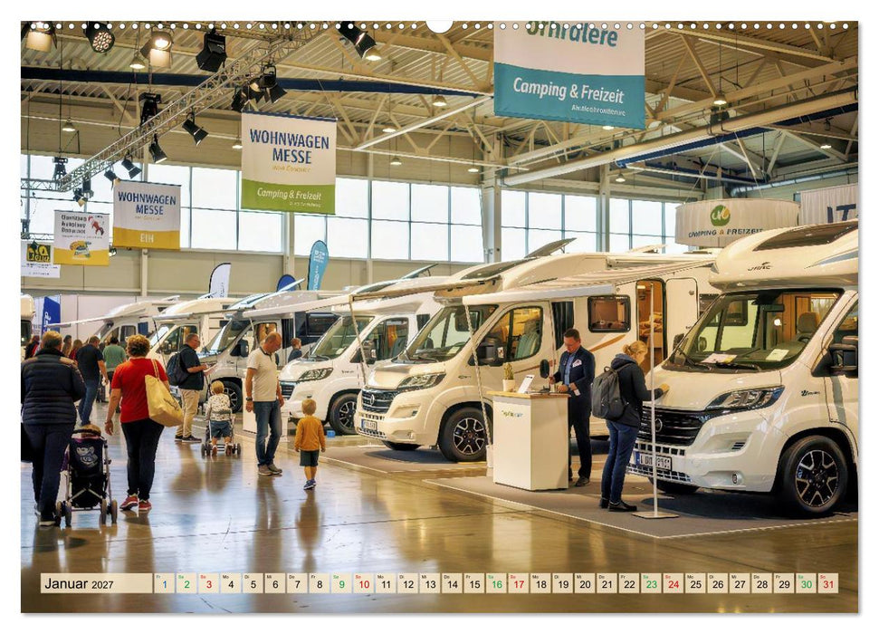 Wohnwagen-Freiheit (CALVENDO Wandkalender 2027)