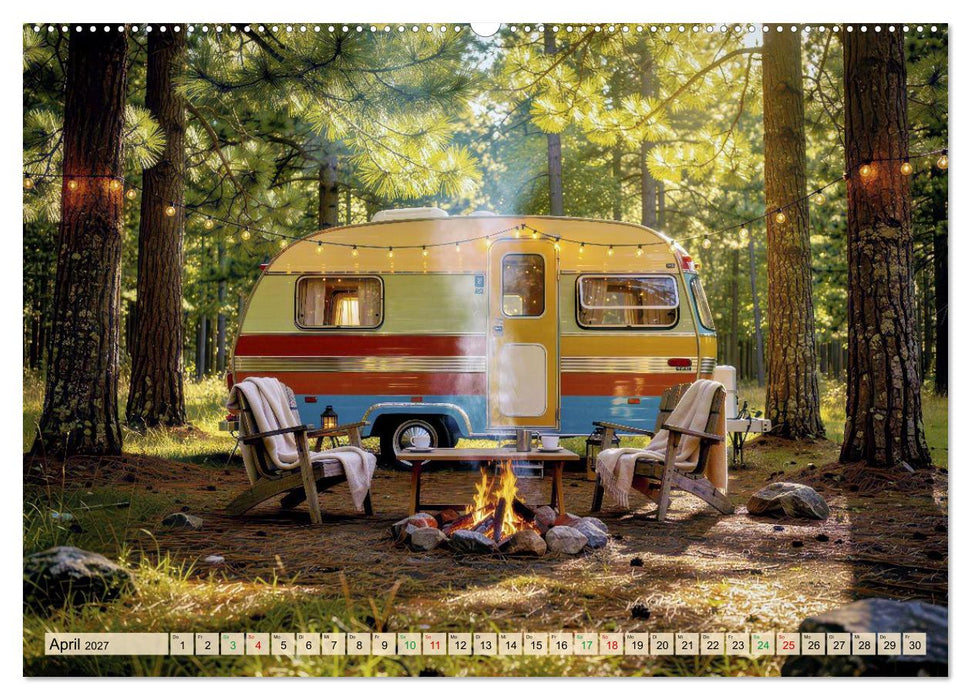 Wohnwagen-Freiheit (CALVENDO Wandkalender 2027)