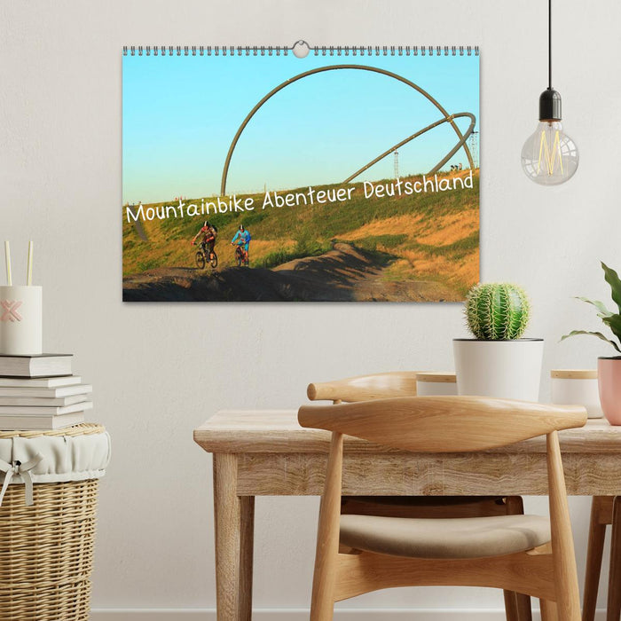 Mountainbike Abenteuer Deutschland (CALVENDO Wandkalender 2027)