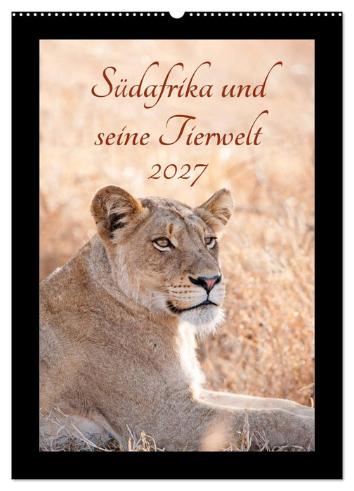Südafrika und seine Tierwelt (CALVENDO Wandkalender 2027)