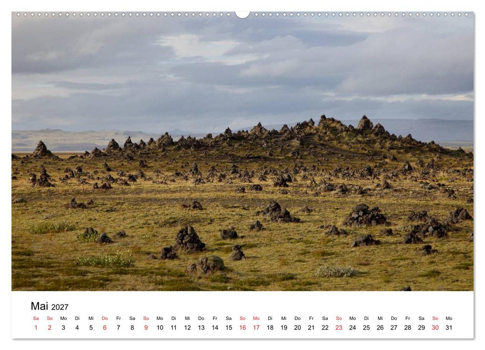 Island Natur pur (CALVENDO Wandkalender 2027)