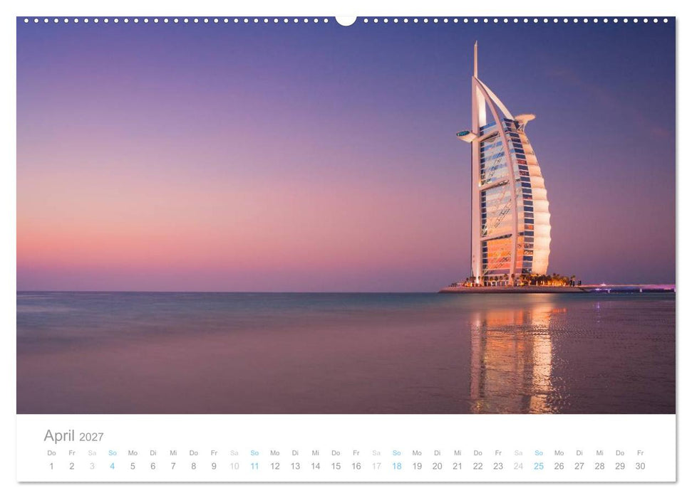 Dubai Architektur 2027 (CALVENDO Wandkalender 2027)