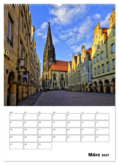 Münster entdecken (CALVENDO Premium Wandkalender 2027)