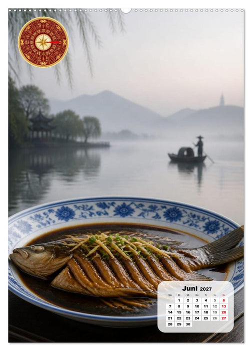 Schlemmerreise China – Der kulinarischer Kompass (CALVENDO Wandkalender 2027)