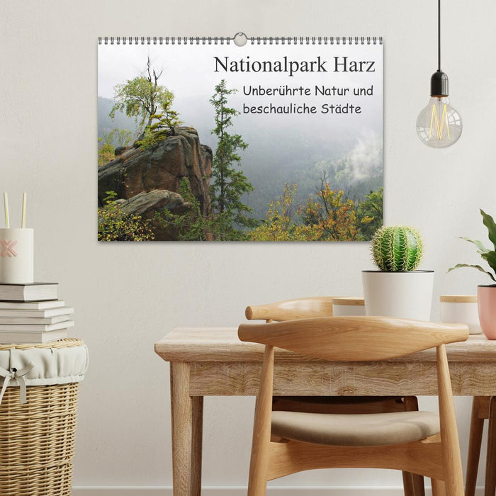 Nationalpark Harz Unberührte Natur und beschauliche Städte (CALVENDO Wandkalender 2027)