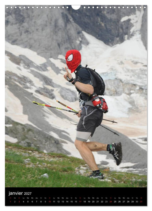 Trail Running Passion et émotion (CALVENDO Calendrier mensuel 2027)
