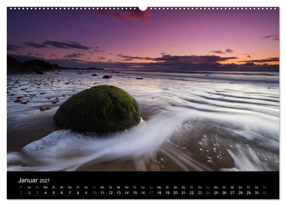 South Island - Neuseelands Südinsel (CALVENDO Wandkalender 2027)