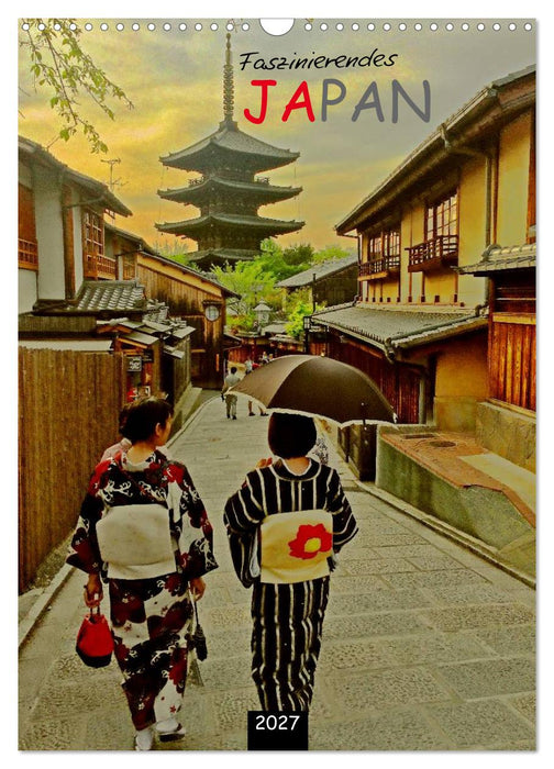 Faszinierendes Japan 2027 (CALVENDO Wandkalender 2027)