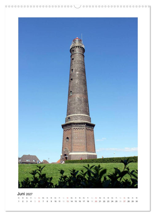 Borkum - Inselträume an der Nordsee (CALVENDO Premium Wandkalender 2027)