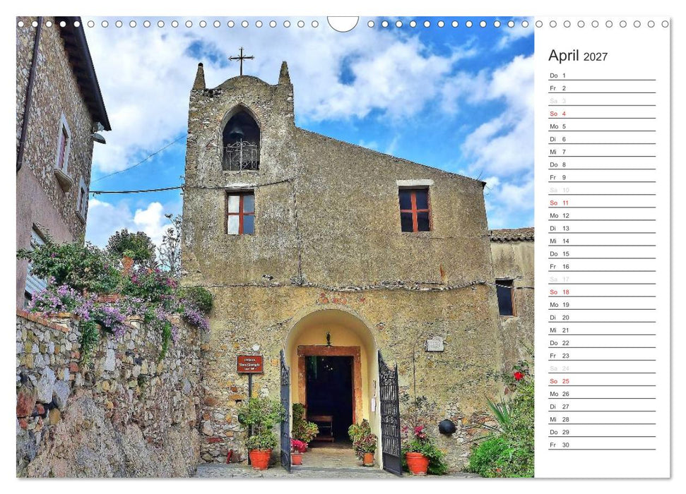 Sizilien - Insel zwischen zwei Kontinenten (CALVENDO Wandkalender 2027)