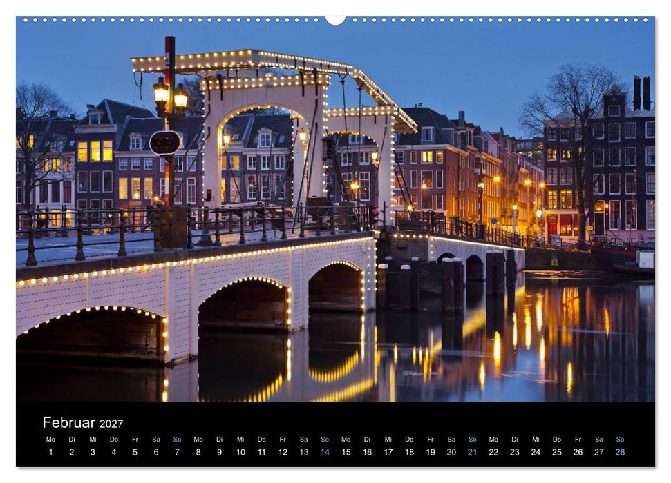 Metropolen zur blauen Stunde 2027 (CALVENDO Wandkalender 2027)