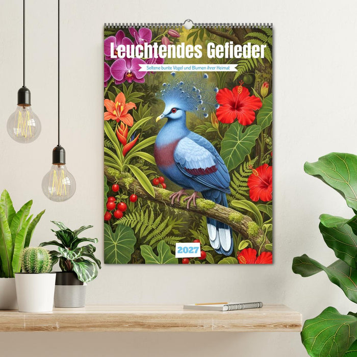 Leuchtendes Gefieder (CALVENDO Wandkalender 2027)