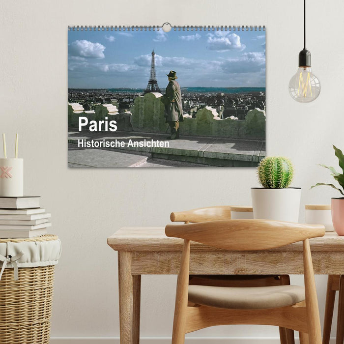 Paris - Historische Ansichten (CALVENDO Wandkalender 2027)