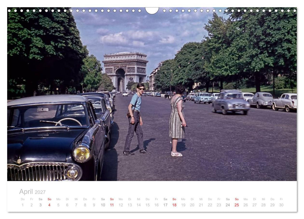 Paris - Historische Ansichten (CALVENDO Wandkalender 2027)