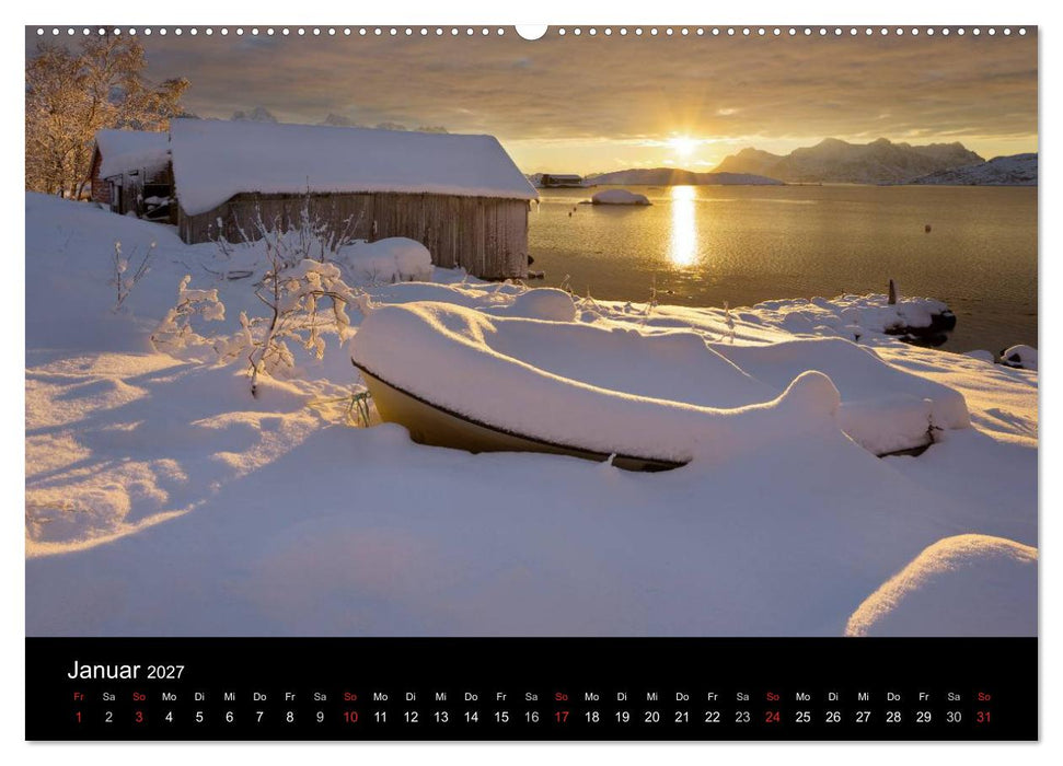 Traumziel Norwegen 2027 (CALVENDO Wandkalender 2027)