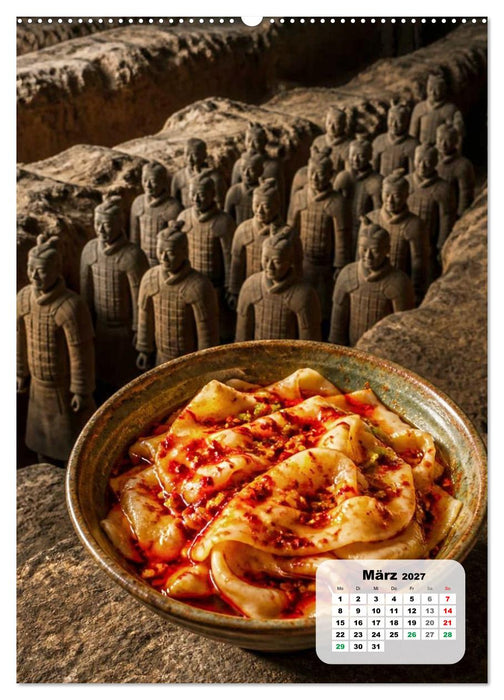 Schlemmerreise China - Die Historische Edition (CALVENDO Premium Wandkalender 2027)