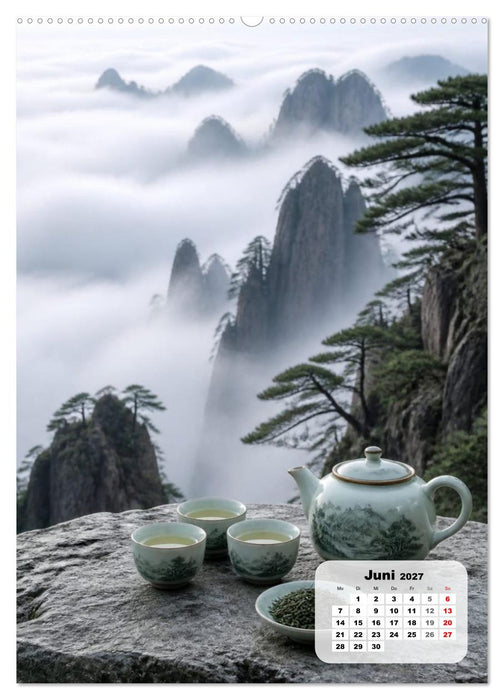 Schlemmerreise China - Die Naturwunder-Edition (CALVENDO Premium Wandkalender 2027)