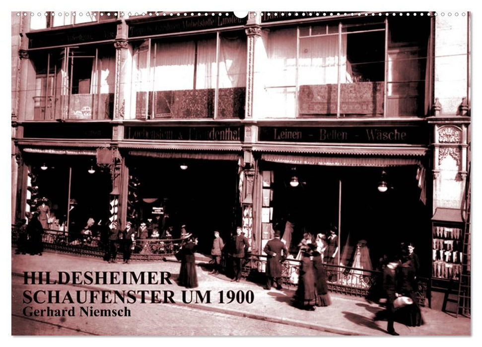 Hildesheimer Schaufenster um 1900 (CALVENDO Wandkalender 2027)