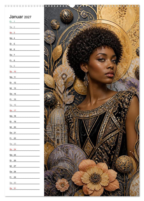 Frauen aus Stoff und Zeit (CALVENDO Wandkalender 2027)