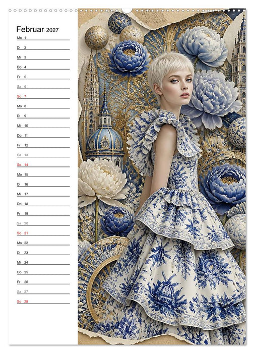 Frauen aus Stoff und Zeit (CALVENDO Wandkalender 2027)
