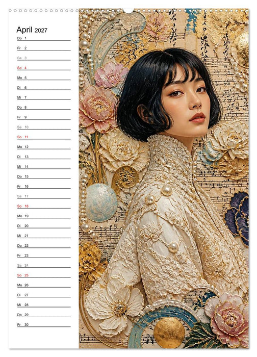 Frauen aus Stoff und Zeit (CALVENDO Wandkalender 2027)