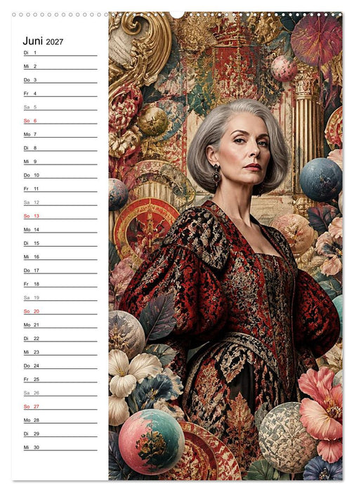 Frauen aus Stoff und Zeit (CALVENDO Wandkalender 2027)