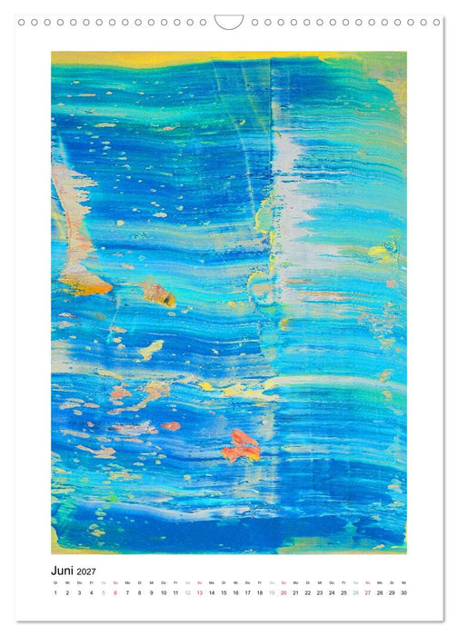 Bunte Träume - Abstrakte Kunst (CALVENDO Wandkalender 2027)