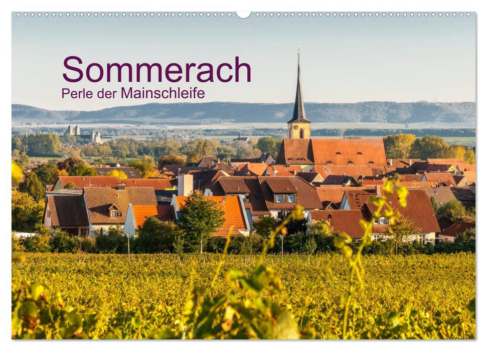 Sommerach - Perle der Mainschleife (CALVENDO Wandkalender 2027)
