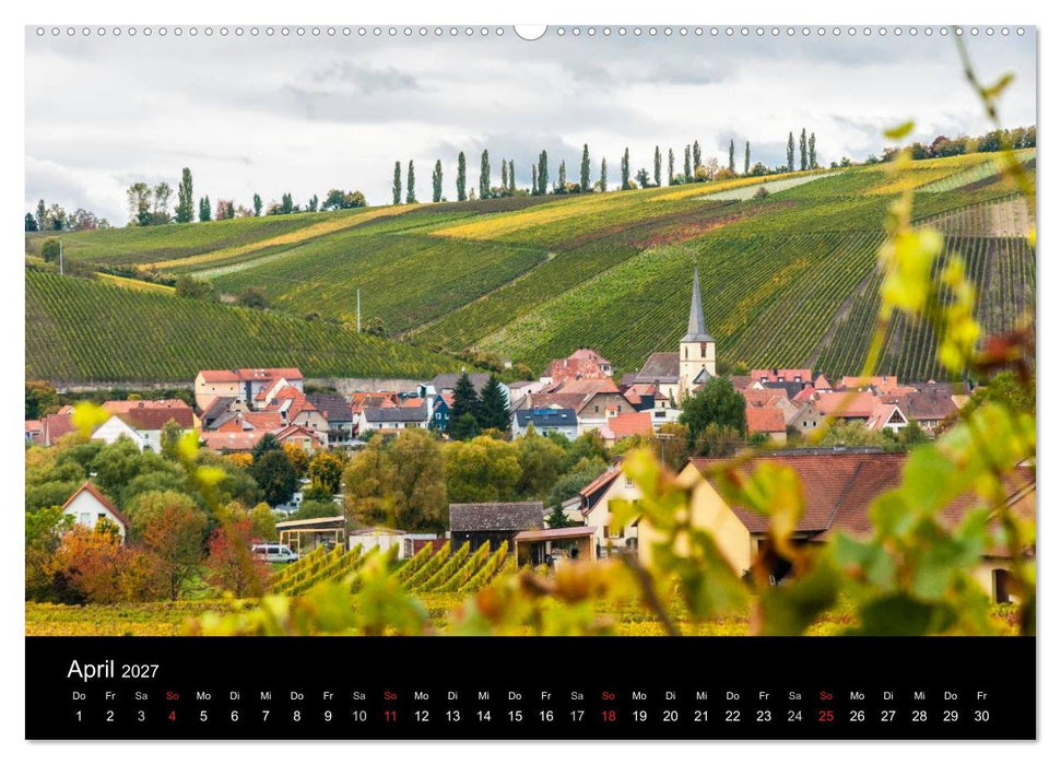 Sommerach - Perle der Mainschleife (CALVENDO Wandkalender 2027)