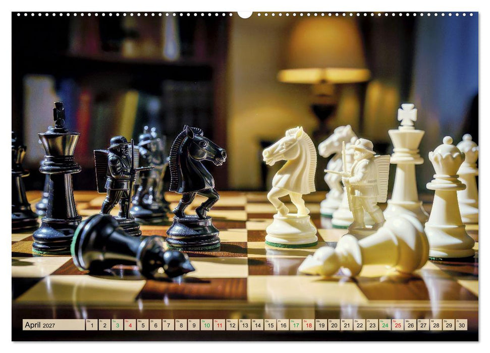Strategie auf dem Schachbrett (CALVENDO Wandkalender 2027)