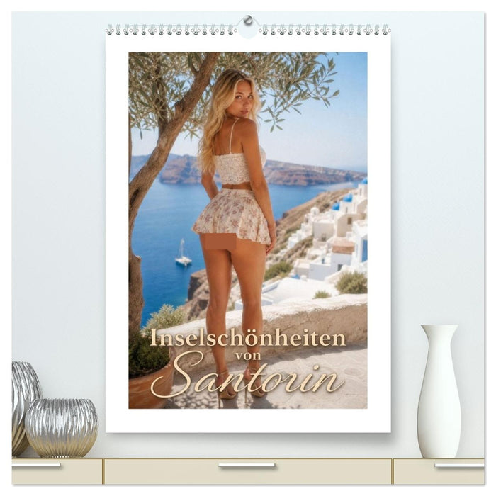 Inselschönheiten von Santorin (CALVENDO Premium Wandkalender 2027)