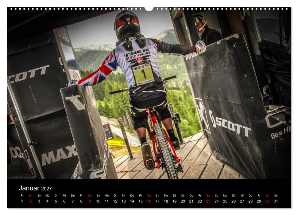 Downhill Racing 2027 (CALVENDO Wandkalender 2027)